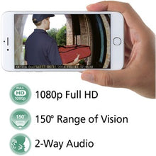 Load image into Gallery viewer, ALC Security 1080P Full HD WiFi Video Doorbell with 2-Way Audio - Wireless
